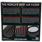 K&N Custom Air Filter 6.25in OS Width / 9.688in OS Length / 2.188in Height