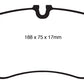 EBC 11 Audi A6 2.0 Turbo Yellowstuff Front Brake Pads