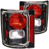 ANZO 1973-1987 Chevrolet C 10 Taillights Carbon | Too Fast Autoparts | Order Online