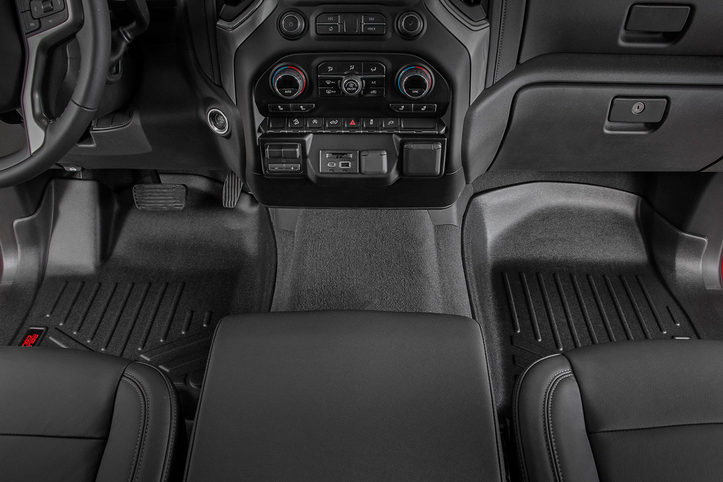 Floor Mats | FR & RR | FR Bucket | Crew | Chevy/GMC 1500/2500HD/3500HD 2WD/4WD