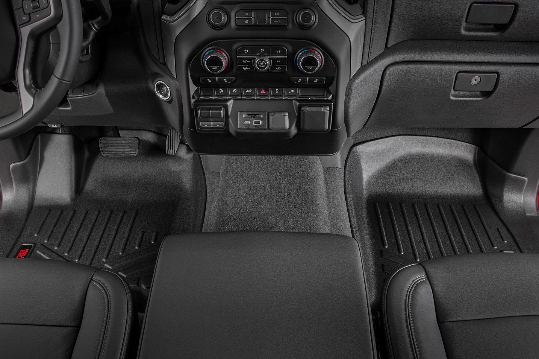 Floor Mats | FR & RR | FR Bucket | Crew | Chevy/GMC 1500/2500HD/3500HD 2WD/4WD
