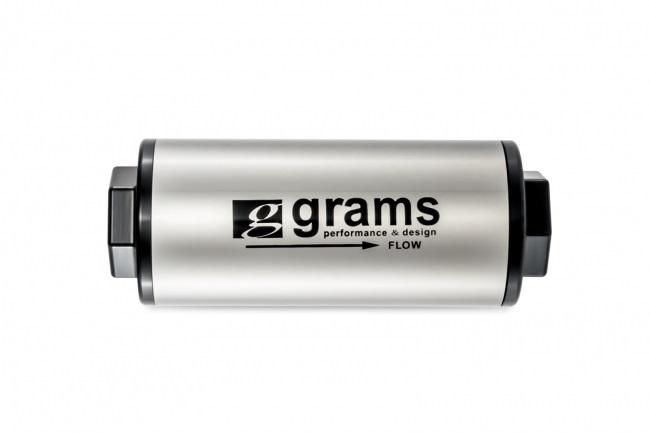 Grams Performance -10AN 20 Micron Fuel Filter  Too Fast Autoparts