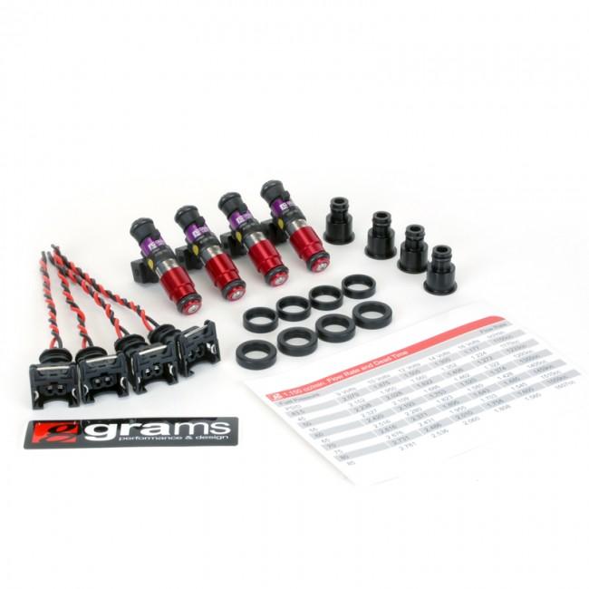 Grams Performance Fuel Injector Kits – 1150cc B, D, F, H (exc d17) injector kit Grams Performance 