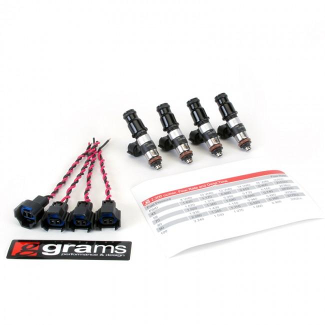 Grams Performance Fuel Injector Kits – 2200cc NSX, C series (98+) injector kit Grams Performance 