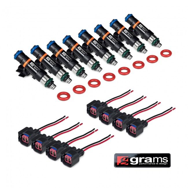 Grams Performance Fuel Injector Kits – 550cc LS2,LS3,LS7,L76,L99 injector kit Grams Performance 