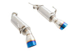 Infiniti G37 Coupe 08-13 / Q60 14-15 Dual Canister Exhaust System (Burnt Tip) - MR-ABE-IG08-BT