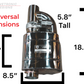 UNIVERSAL VALVED MUFFLER KIT