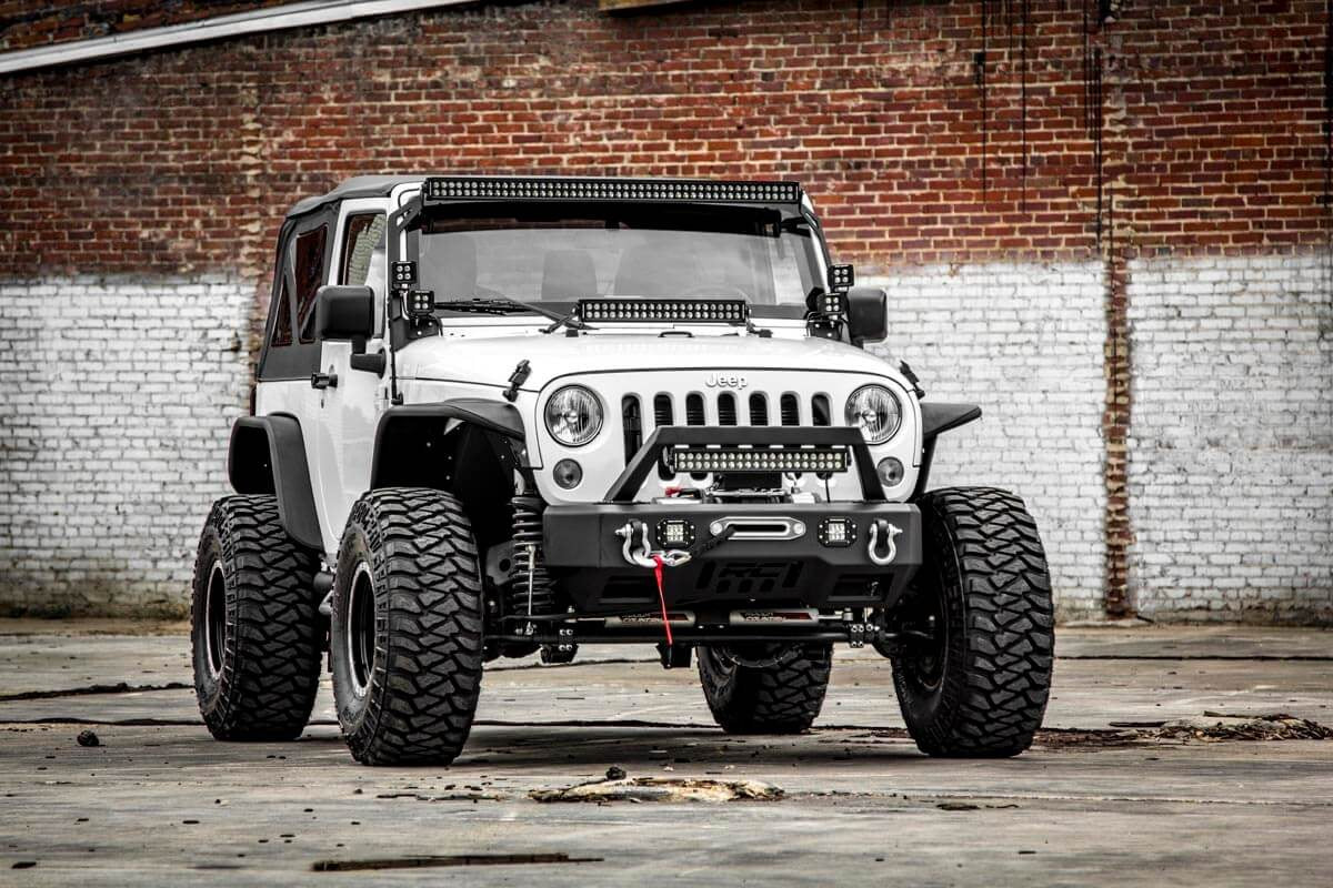 4 Inch Lift Kit | X-Series | Vertex | Jeep Wrangler JK 4WD (07-18)