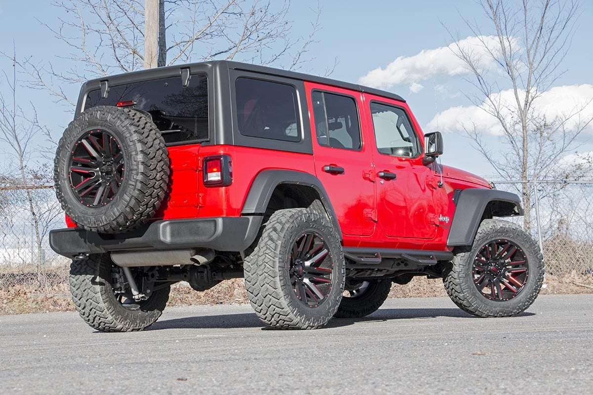 Nerf Steps | Wheel to Wheel | 4 Door | Jeep Wrangler JL 4WD (18-23)