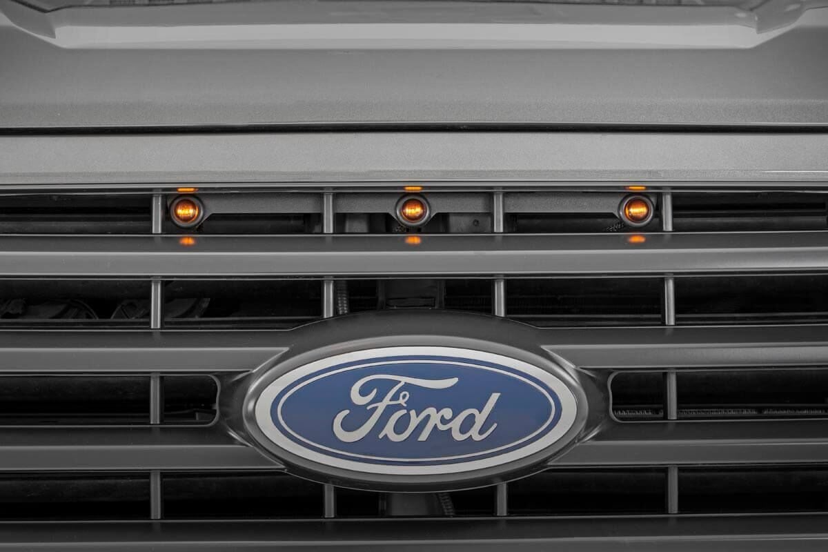 LED Light Kit | OEM Grill Mount | Amber Marker | Ford F-150 (15-17)