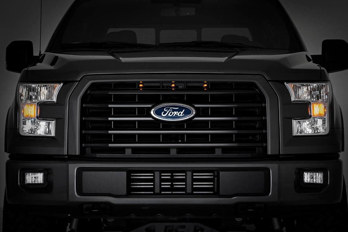 LED Light Kit | OEM Grill Mount | Amber Marker | Ford F-150 (15-17)