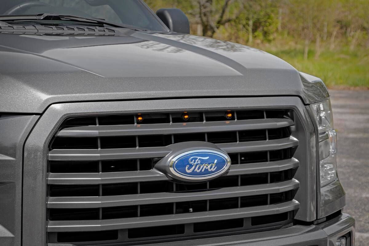 LED Light Kit | OEM Grill Mount | Amber Marker | Ford F-150 (15-17)