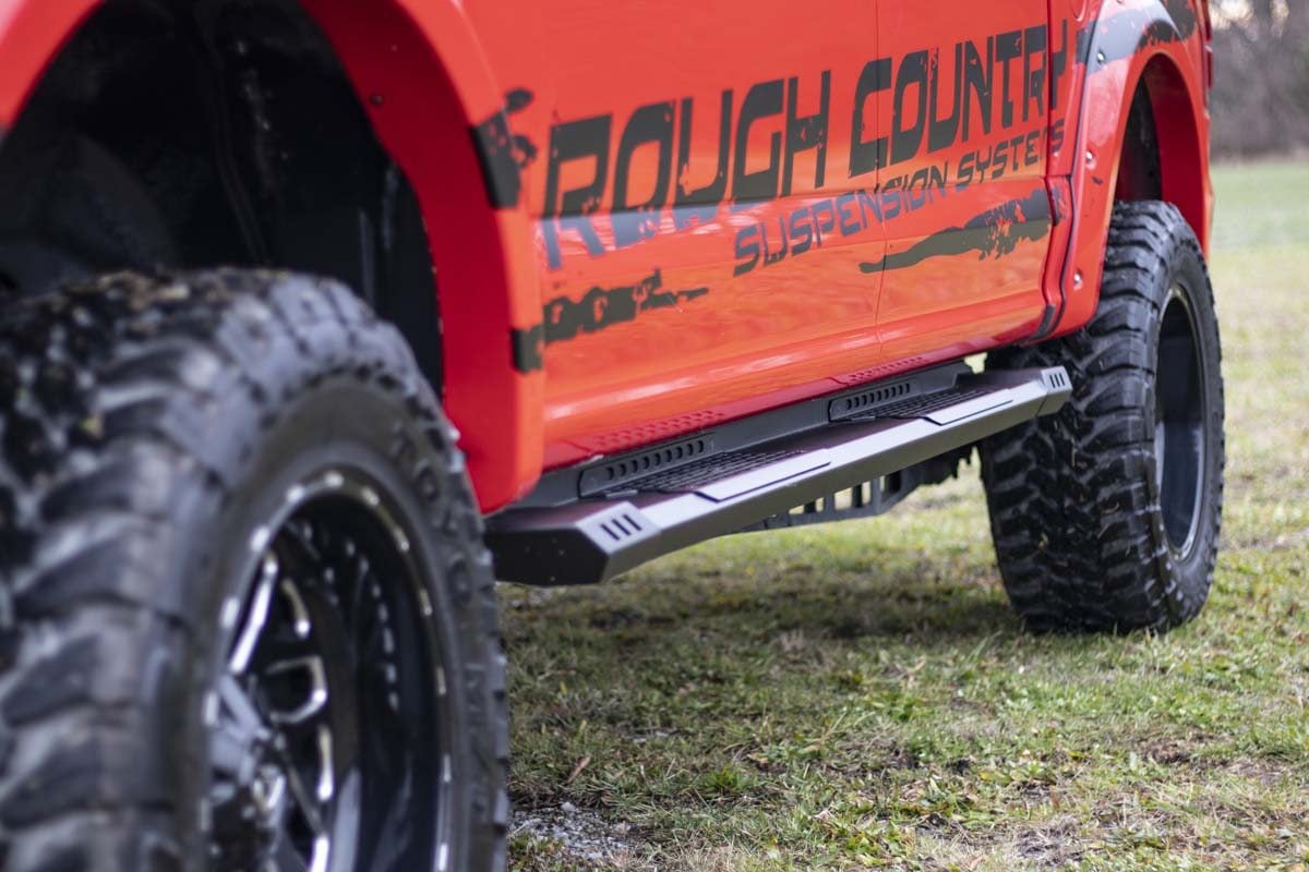 HD2 Running Boards | Crew Cab | Ford F-150/Lightning/F-250/F-350/Raptor (15-23)