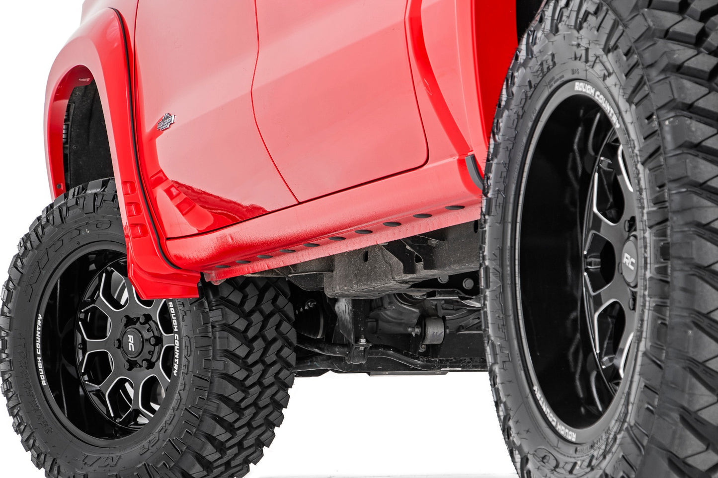 Rough Country 96 Series Wheel | One-Piece | Gloss Black | 20x10 | 5x4.5 | -19mm