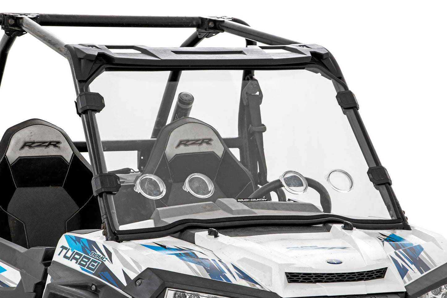 Vented Full Windshield | Scratch Resistant | Polaris RZR 4WD (20-21)