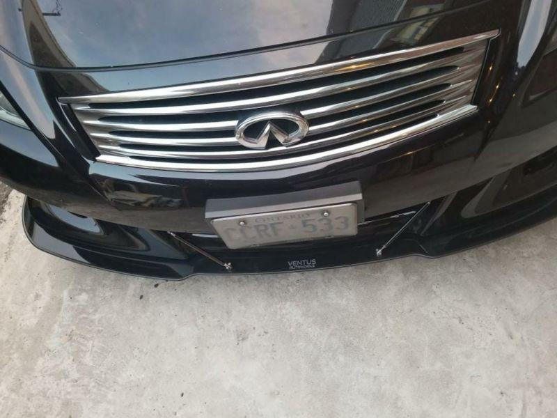 infiniti g37 coupe IPL Front Splitter
