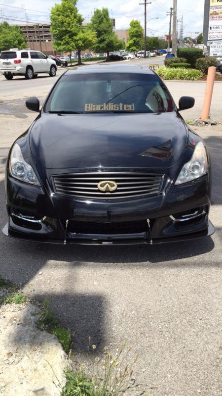 infiniti g37 coupe IPL Front Splitter