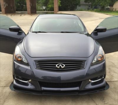 infiniti g37 coupe IPL Front Splitter