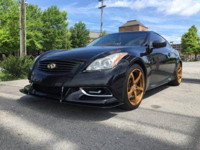infiniti g37 coupe IPL Front Splitter