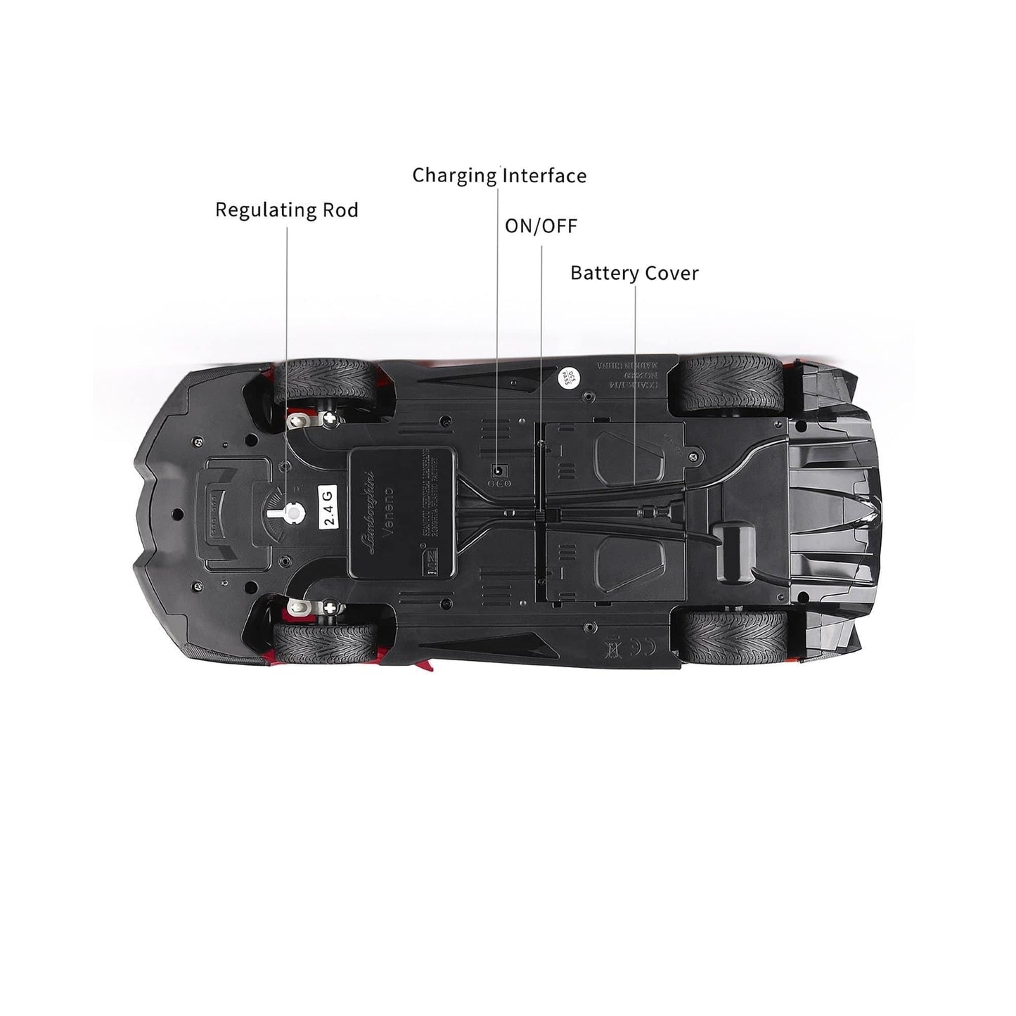 Lamborghini Veneno Remote Controlled Car Kids Cars CA - Ride On Toys Store