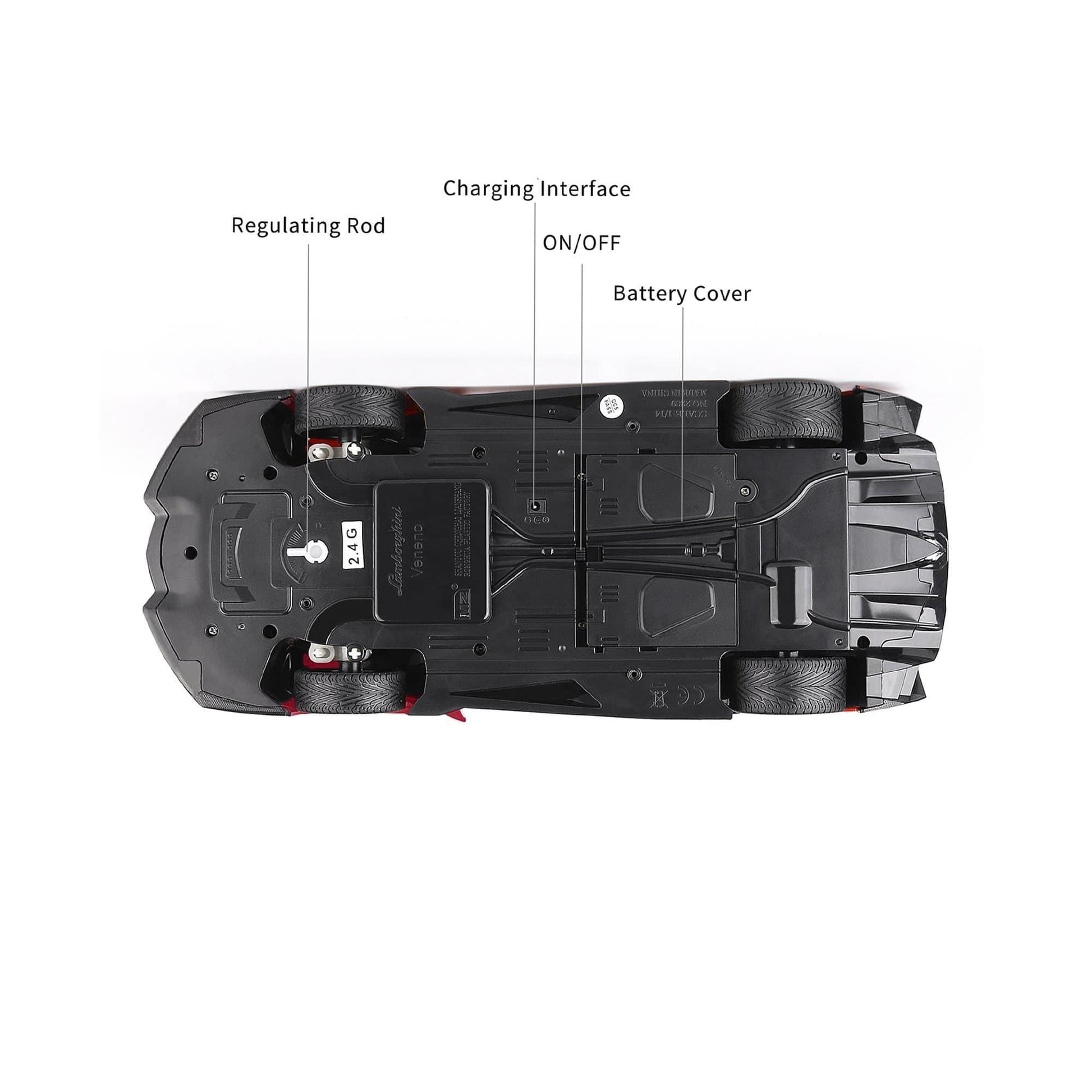 Lamborghini Veneno Remote Controlled Car Kids Cars CA - Ride On Toys Store