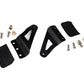 GM 54-inch Curved LED Light Bar Upper Windshield Mounts (07-13 PU/SUV)
