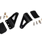 GM 54-inch Curved LED Light Bar Upper Windshield Mounts (07-13 PU/SUV)
