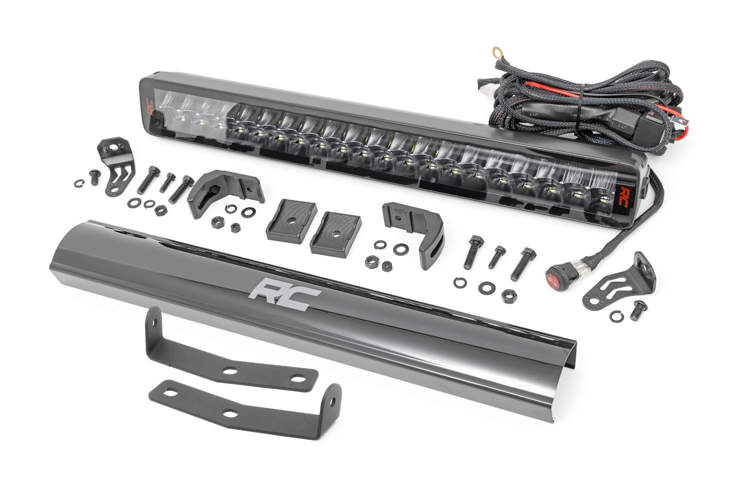 LED Light Kit | Bumper Mount | 20" Spectrum Dual Row | Nissan Titan XD (16-23)