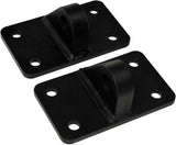MBRP D Ring Bracket Mount (sold in pairs), LineX Coated – 2007-2016 Jeep Wrangler JK MBRP 
