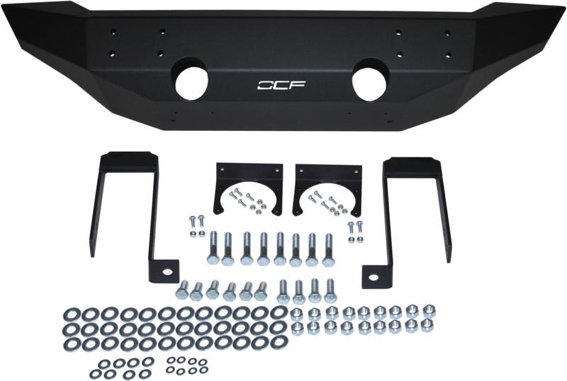 MBRP Front Full Width Non Winch Bumper, LineX Coated – 2007-2016 Jeep Wrangler JK MBRP 