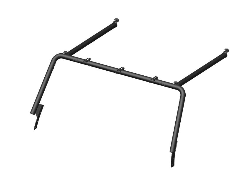 MBRP Front Roof Rack Extension (4 Door), Black Coated – 2007-2016 Jeep Wrangler JK