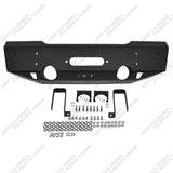 MBRP Front Stubby Winch Bumper, LineX Coated – 2007-2016 Jeep Wrangler JK MBRP 