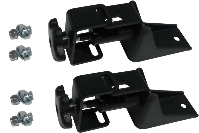MBRP Hi Lift Jack Mount Kit, Black Coated – 2007-2016 Jeep Wrangler JK MBRP 