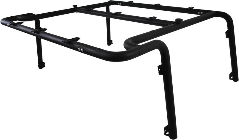 MBRP Roof Rack System (2 Door), Black Coated – 2007-2010 Jeep Wrangler JK MBRP 