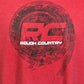 Rough Country T-Shirt | Donut | Red | Size LG