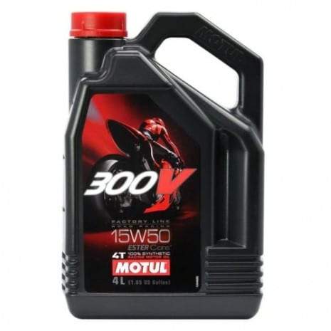 Motul 300V Factory Line Course sur Route 15W50 | 4L