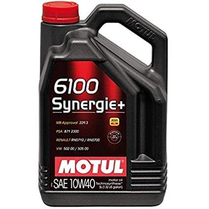 Motul 6100 SYNERGIE+ 10W40 5L  Too Fast Autoparts