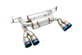 BMW E92 M3 08-13 - Supremo Exhaust System - Blue Titanium Tips - MR-ABE-BE92M3-BT