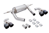 BMW M3 (F80) 15-19 / M4 (F82) 15-19 - Supremo Exhaust System - Black Chrome Tips - MR-ABE-BF82-BC