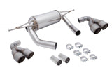 BMW M3 (F80) 15-19 / M4 (F82) 15-19 - Supremo Exhaust System - Raw Metal Tips - MR-ABE-BF82-RM