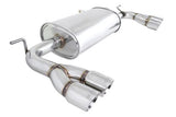 Hyundai Genesis Coupe 2009-2012 (2.0 Turbo/V6) - Stainless Rolled Tips - MR-ABE-HG09-SRT