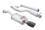 Honda Civic Si 12-15 (Sedan Only) - Black Chrome Tips - OE-RS - MR-CBS-HC124DSI-BC+M