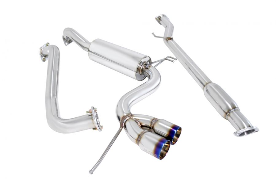 Hyundai Veloster 2012-2018 Type 2 Exhaust - Burnt Rolled Tips - MR-CBS-HYV11-VO