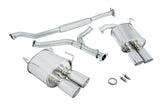 Subaru WRX 2011-2014 Sedan - Stainless Rolled Tips - OE-RS - MR-CBS-SI114D-SRT-R + MR-CBS-SI114D-M