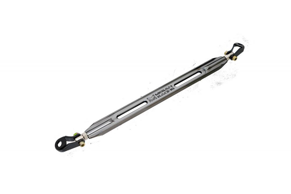 Rear Lower Bar for Acura Integra 90-01 / Honda Civic 88-95 - Gunmetal - MR-SB-HC8895RL-G
