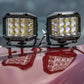 LED Light Kit | Ditch Mount | Dual 2" Black Pairs | Spot | Subaru Outback (15-19)