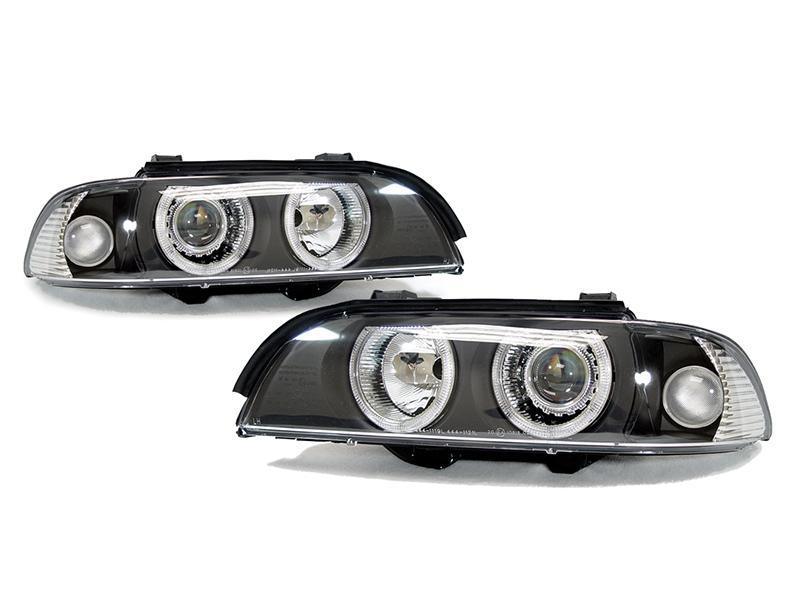 Projector Headlights With Halo Rings for BMW E39 5 Series (Pre-LCI) | Too Fast Autoparts | Order Online