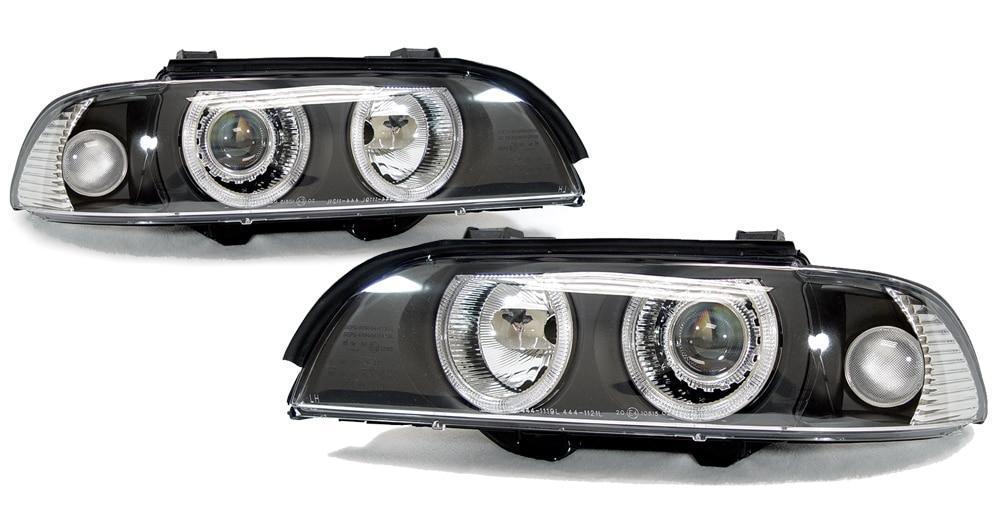 Projector Headlights With Halo Rings for BMW E39 5 Series (Pre-LCI) | Too Fast Autoparts | Order Online