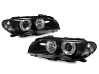 Projector Headlights With Halo Rings for BMW E46 3 Series Sedan and Wagon (Pre-LCI)