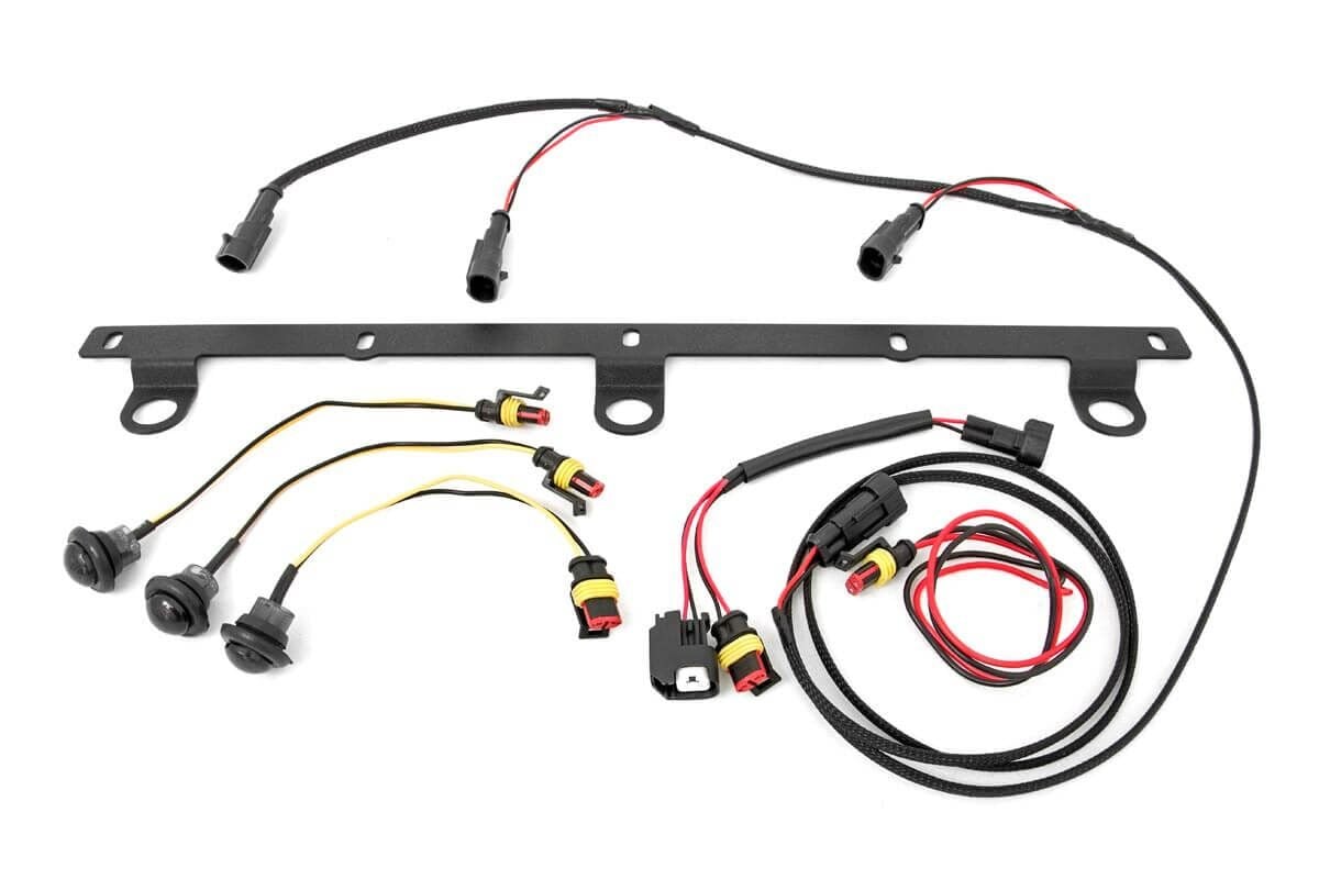 LED Light Kit | Mesh Grill Mount | Amber Marker | Ford F-150 (15-17)